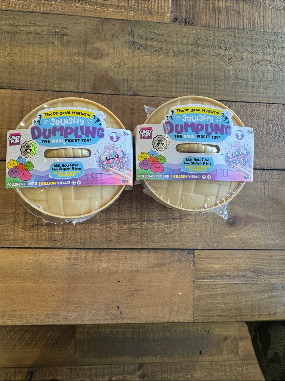 2x RMS Original Mystery Squishy Dumpling - Sealed - Authentic